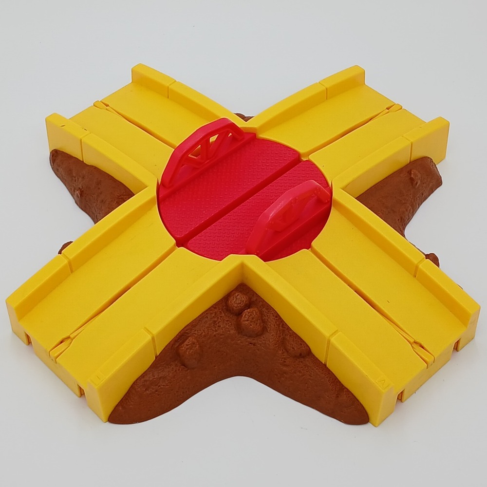 2000 Fisher Price Sesame Street Radio Control Construction Set - 4-Way Bridge